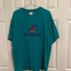 Vintage New Orleans T Shirt Cotton